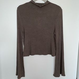 Project Social T Mock Neck Long Sleeve